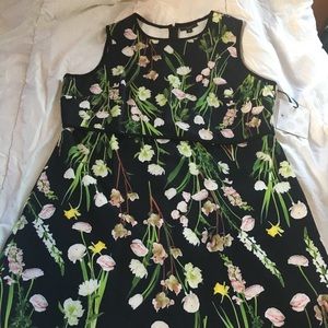 Victoria Beckham Flower Dress